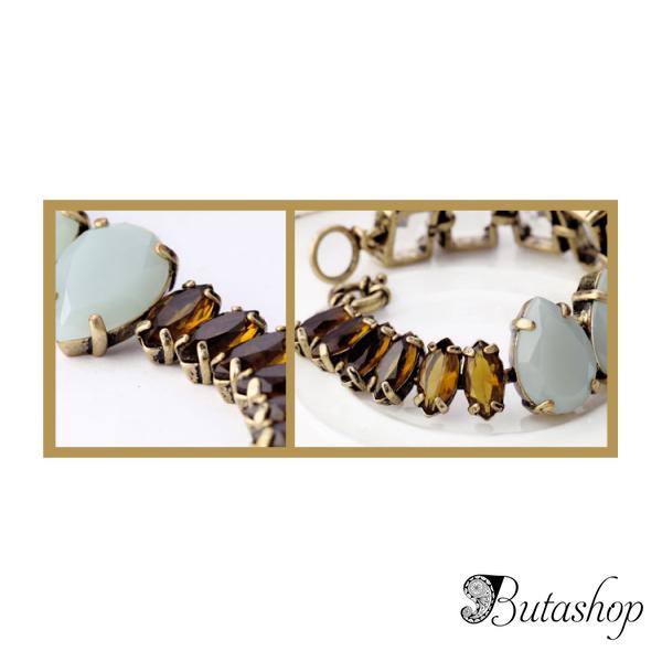 РАСПРОДАЖА! Цветной браслет с камнями - butashop.com