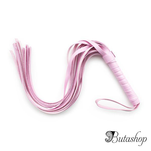 Розовая плеть для сексуальных игр - butashop.com