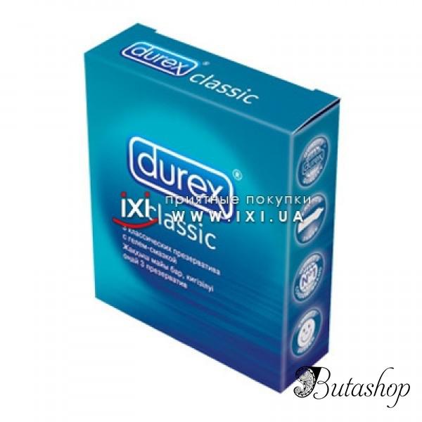 Презервативы Durex Classic, 3 шт - butashop.com