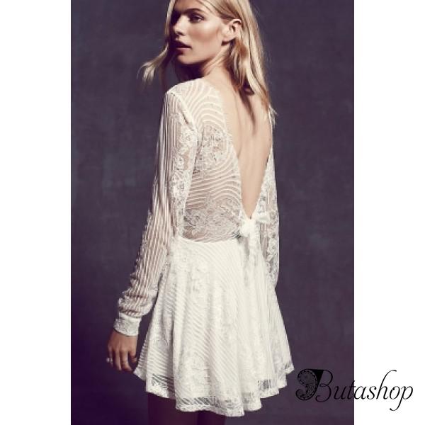 Платье белое - butashop.com