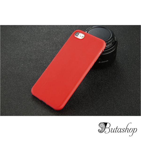 РАСПРОДАЖА! Чехол для  Iphone 7| Iphone 8 | красный - butashop.com