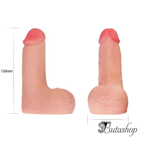 Реалистичный фаллос для ношения Skinlike Limpy Cock 5 - butashop.com