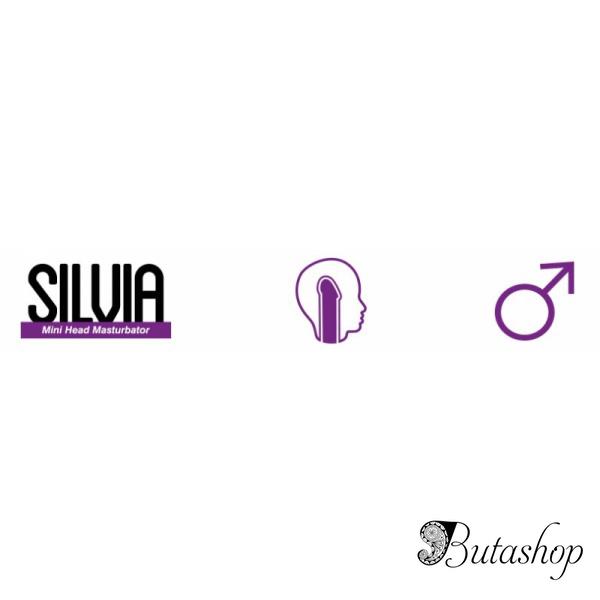 Мастурбатор в форме головы «Silvia» - www.butashop.com