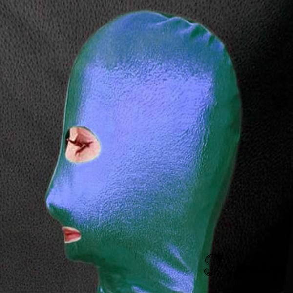 РАСПРОДАЖА! Зеленая/синяя маска из винила - butashop.com
