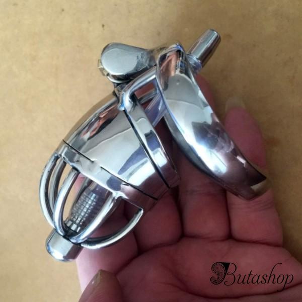 Stainless Steel Male Chastity Device / Stainless Steel Chastity Cage - butashop.com