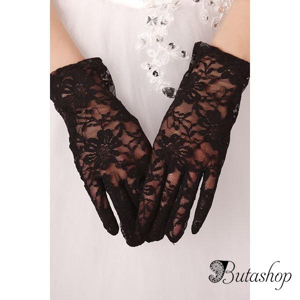 Роскошные женственные перчатки - butashop.com