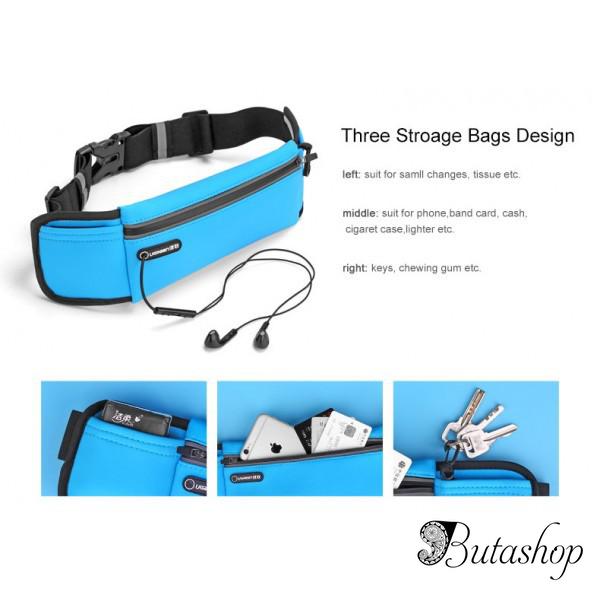 РАСПРОДАЖА! Водостойкая модная сумочка для бега, спорта - butashop.com