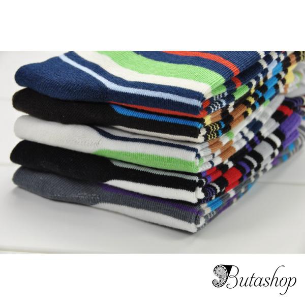 РАСПРОДАЖА! Носочки женские разноцветные, 5 шт. - butashop.com
