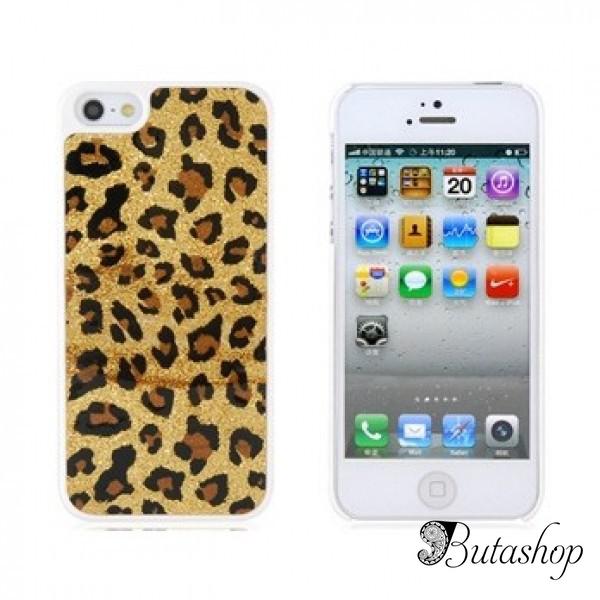 РАСПРОДАЖА! Леопардовый чехол для iPhone 5 - butashop.com