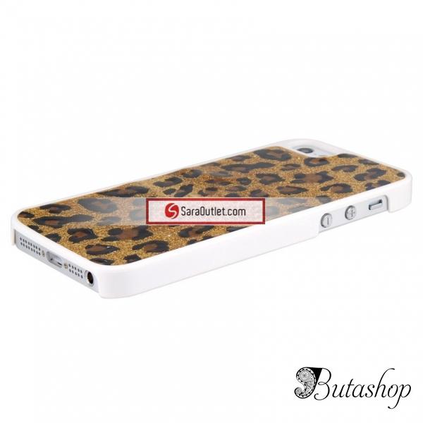 РАСПРОДАЖА! Леопардовый чехол для iPhone 5 - butashop.com