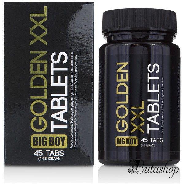 Для стимуляции мужской силы BIG BOY - GOLDEN XXL (45 TAB) - butashop.com