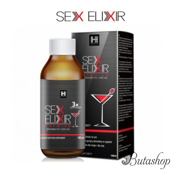 Возбуждаючее средство Sex Elxir Premium - 100ml - butashop.com