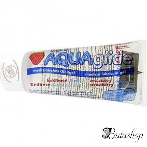 РАСПРОДАЖА! Гель AquaGlide Strawberry - butashop.com