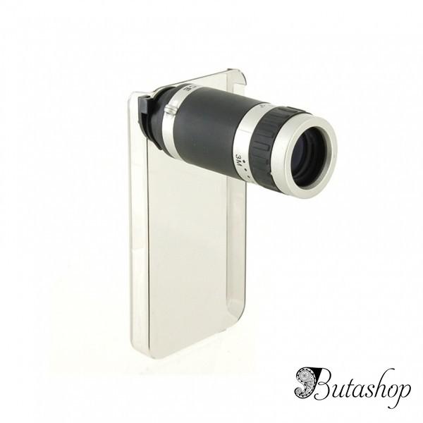 РАСПРОДАЖА! 6X Zoom Mobile Phone Telescope for iPhone4 (Black) - butashop.com