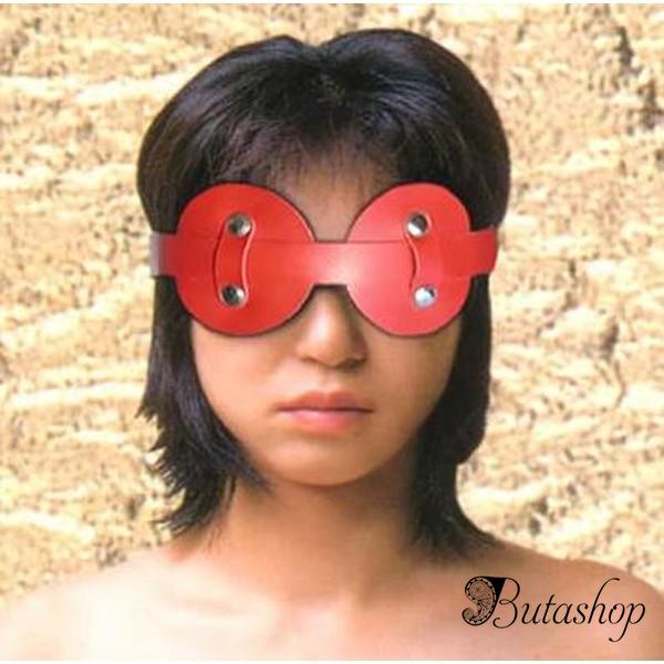 Красная маска для глаз - butashop.com