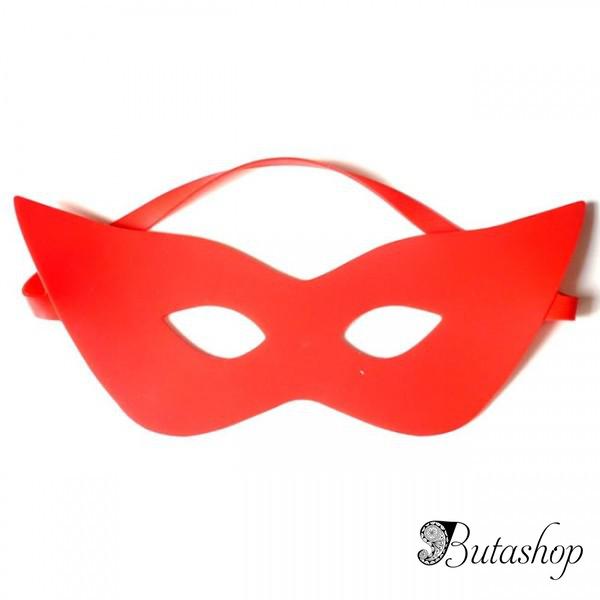 Силиконовая маска красного цвета - Рейнджер - butashop.com