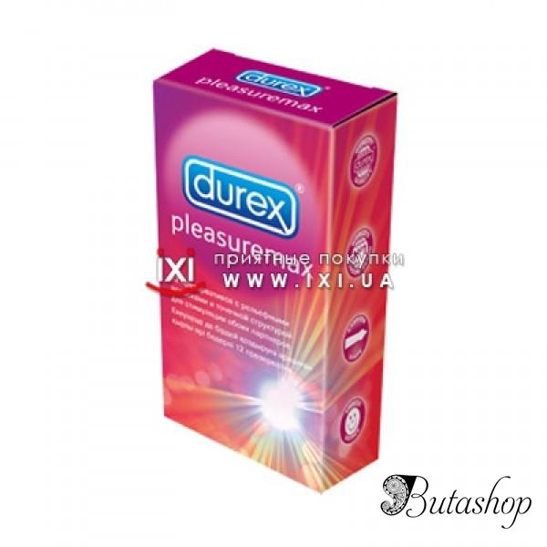 Презервативы Durex Pleasuremax, 12 шт - butashop.com