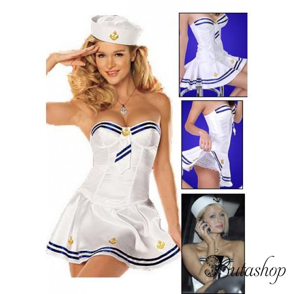 Карнавальный костюм девушки - морячки - butashop.com