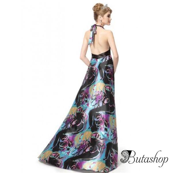 РАСПРОДАЖА! Длинное платье с открытой спиной - butashop.com