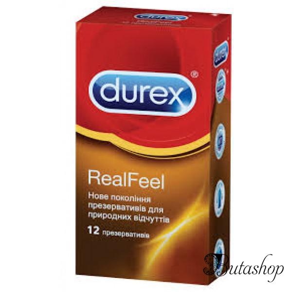 Презервативы Durex Real Feel, 12 шт - butashop.com
