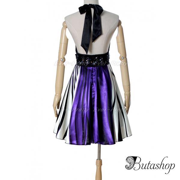 РАСПРОДАЖА! Коктейльное платье с ярким принтом и открытой спиной - butashop.com
