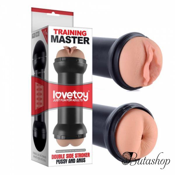 Traning Master Double Side Stroker-Pussy and Anus - butashop.com