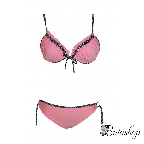 Сексуальное розовый купальник бикини - butashop.com