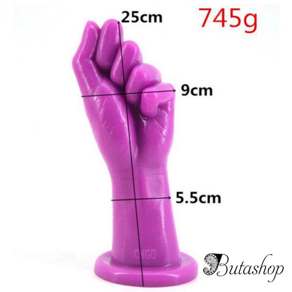 Фиолетовый кулак для фистинга - butashop.com