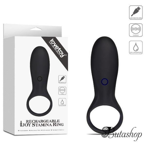 Виброкольцо для пениса IJOY Rechargeable Stamina Ring - butashop.com