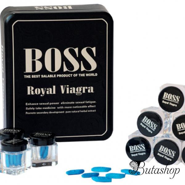 Potensiyanın yüksəlməsi üçün tabletkalar Boss Royal Via Gra - butashop.com