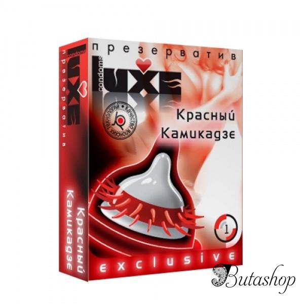 Презерватив Luxe Exclusive - Красный камикадзе, 1 шт - butashop.com