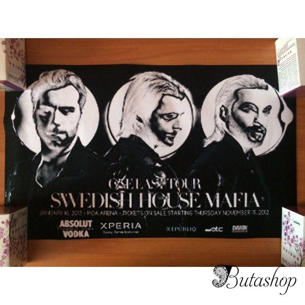 РАСПРОДАЖА! Постер Swedish House Mafia - butashop.com