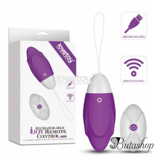 Вибростимулятор IJOY Wireless Remote Control Rechargeable Egg - butashop.com