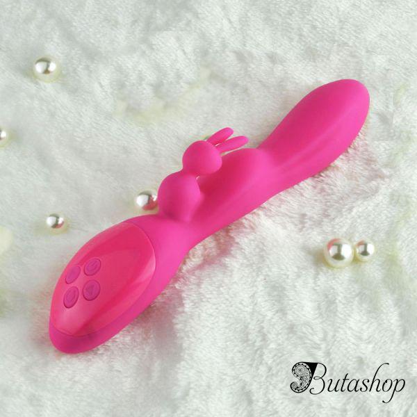 Вибратор Bunny розовый - butashop.com