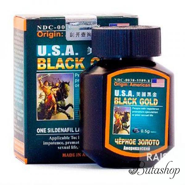 USA Black Gold или «Американское черное золото», для потенции 16 таблеток - butashop.com
