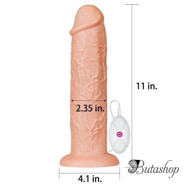 11 realistic long vibrating dildo - butashop.com