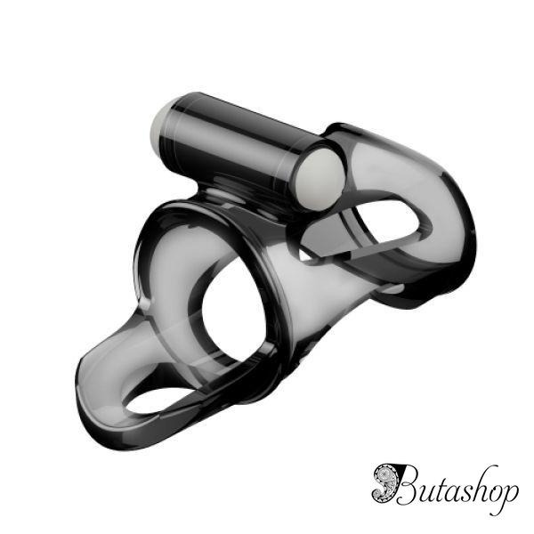 X-Basic Duo Vibrating Cockring Holder, 1шт - butashop.com